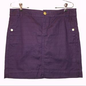 Gap: plum skirt